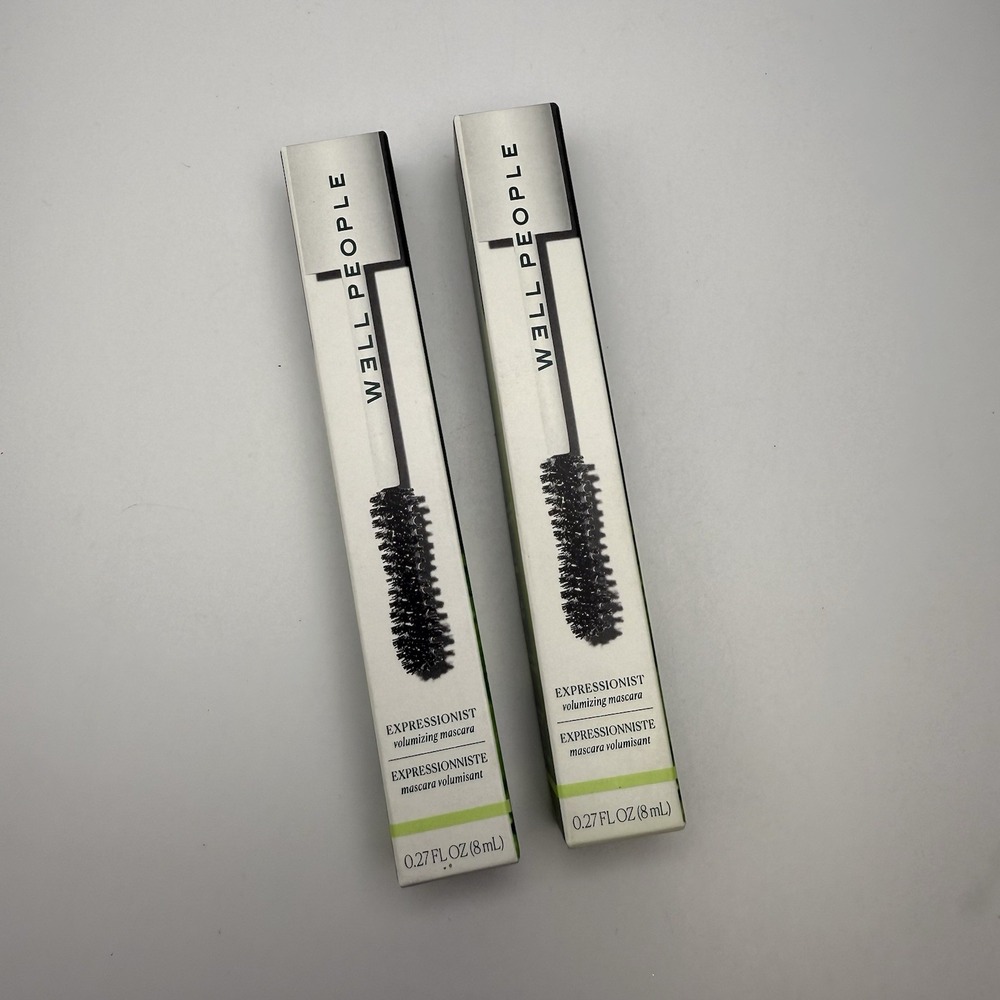 W3LL PEOPLE Expressionist Pro Mascara - Black *NEW IN BOX* 2 Pack Clean Beauty